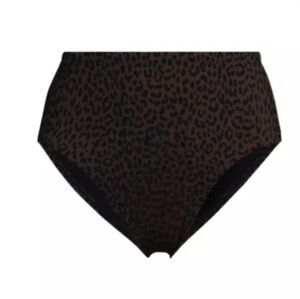 Brand New With Tags LANDS END HIGH WAIST SWIM BOTTOMS SZ 8